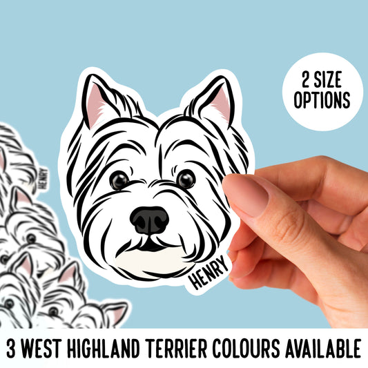 West Highland Terrier Stickers