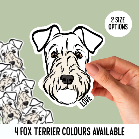 Wire Fox Terrier Stickers