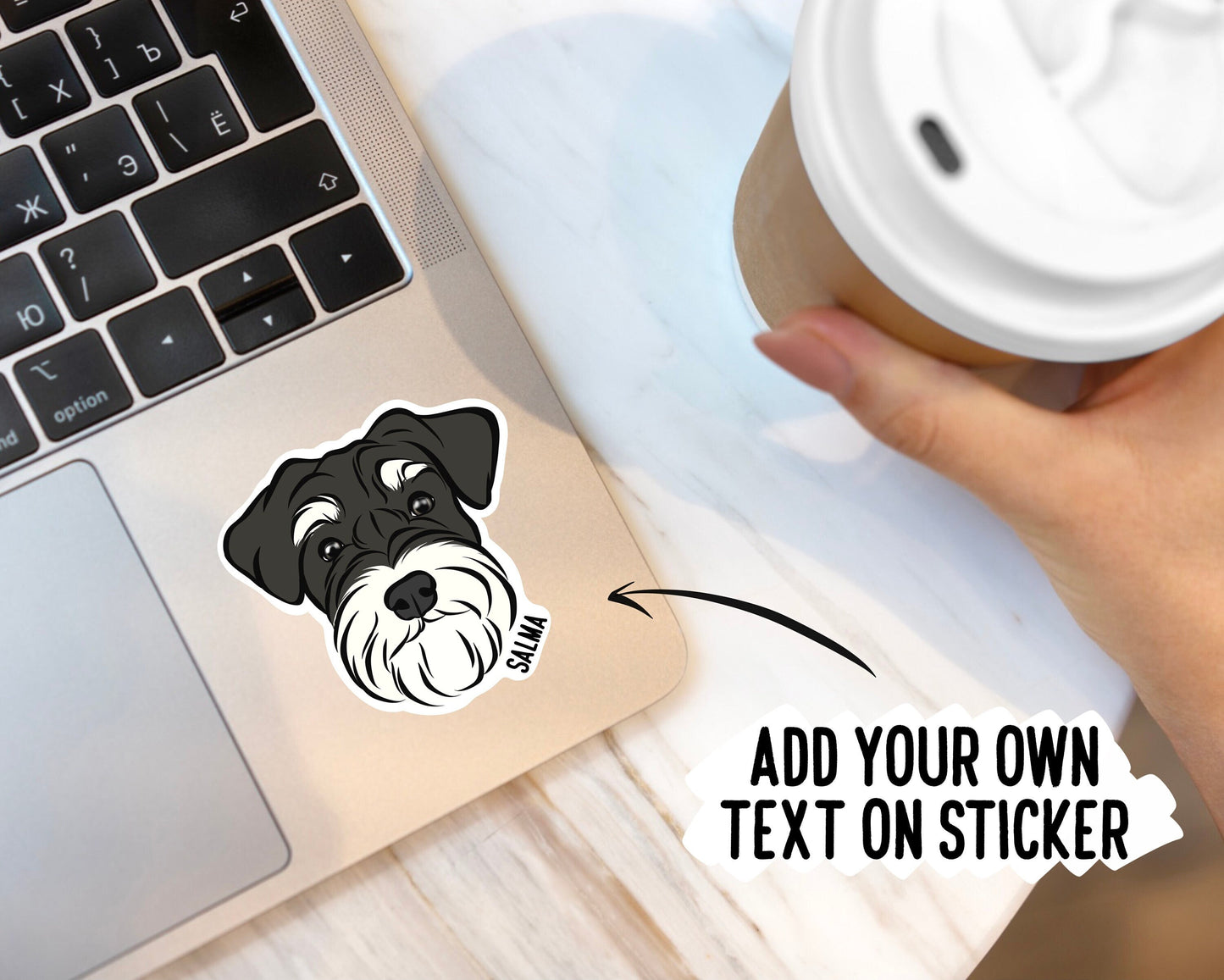 Miniature Schnauzer Stickers