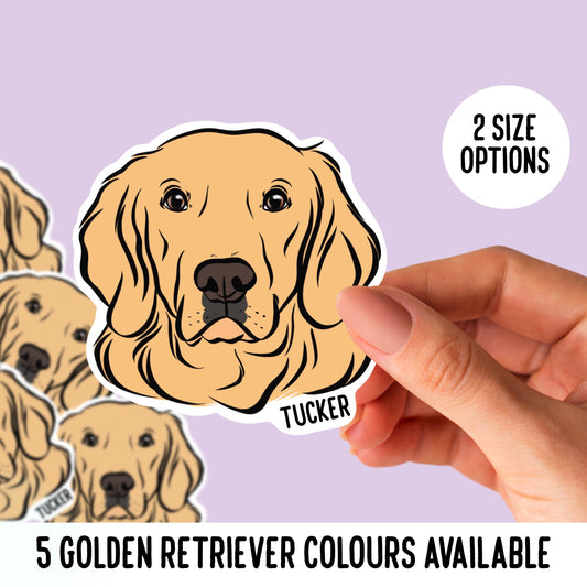 Golden Retriever Stickers