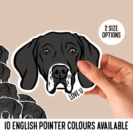 English Pointer Stickers