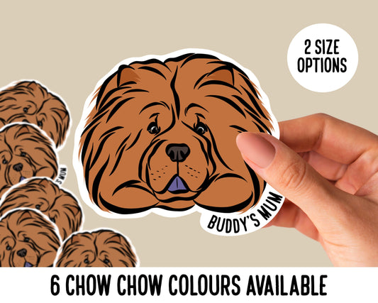 Chow Chow Stickers