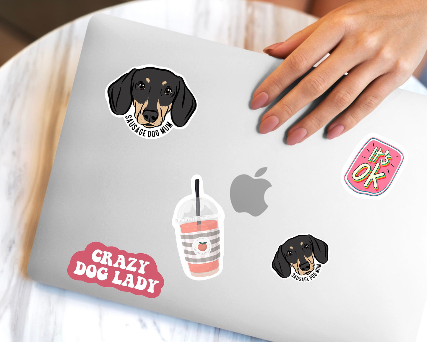 Custom Dachshund Stickers