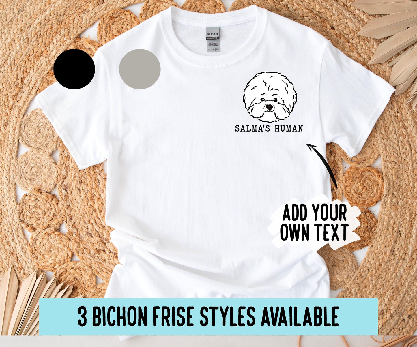 Custom Bichon Frise T-Shirt