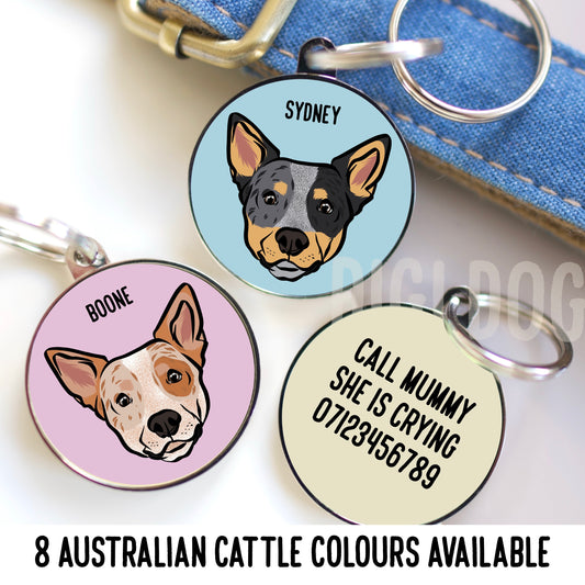 Australian Cattle Dog ID Tag