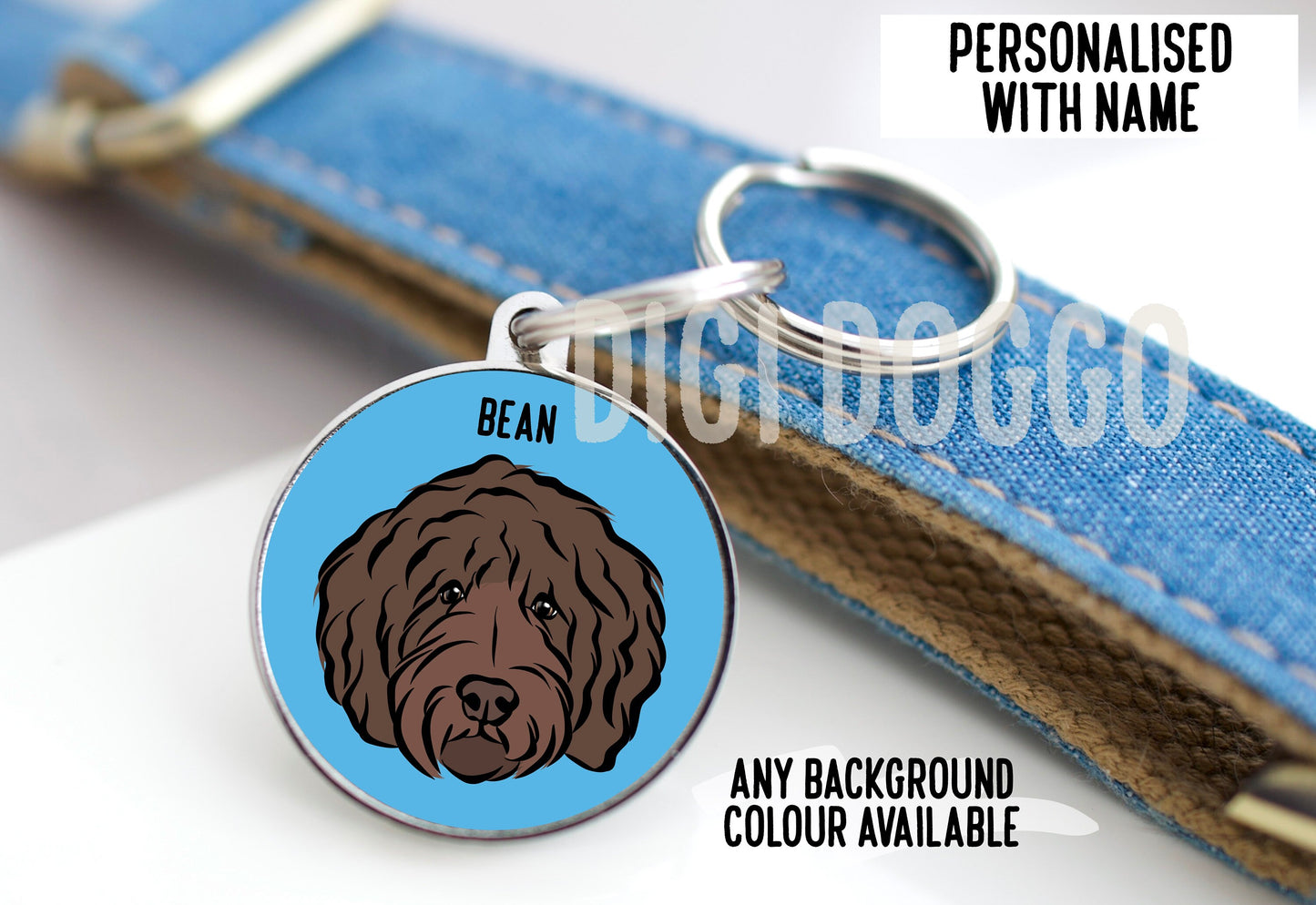 Goldendoodle ID Tag