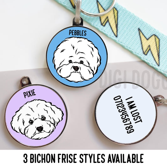 Bichon Frise ID Tag