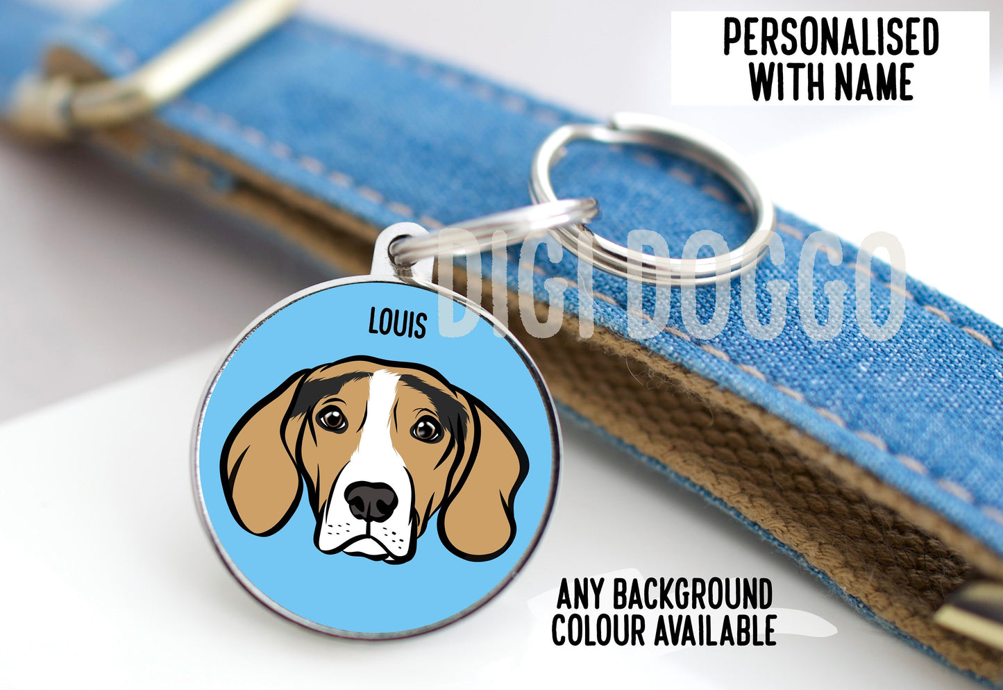 English Foxhound ID Tag