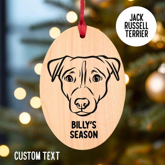 Jack Russell Terrier Christmas Tree Dog Bauble