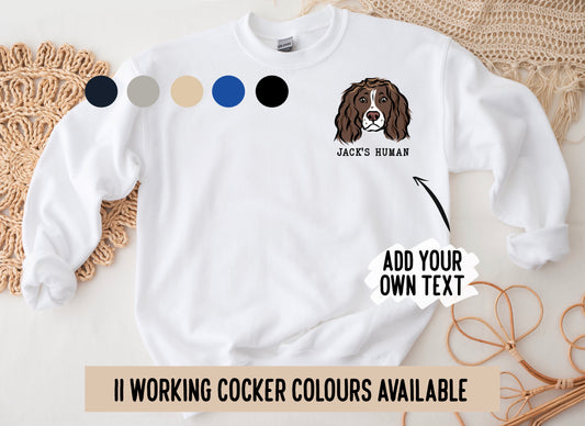 Working Cocker Spaniel Sweatshirt