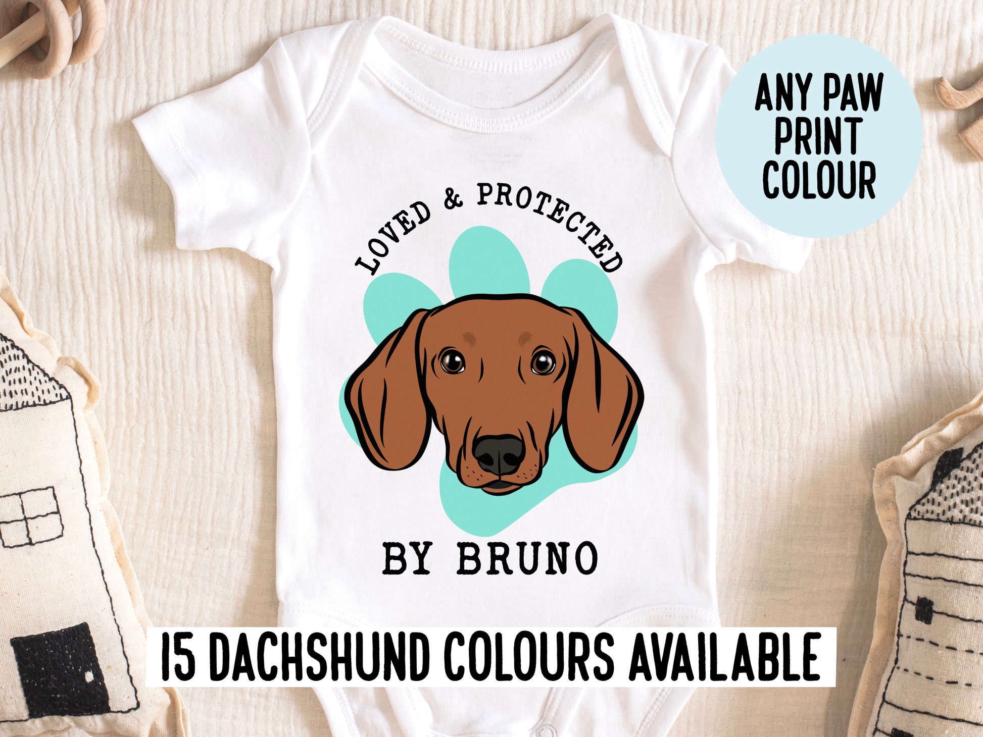 Sausage Dog Weenie Dog Baby Clothes Dachshund Baby Clothes Wiener