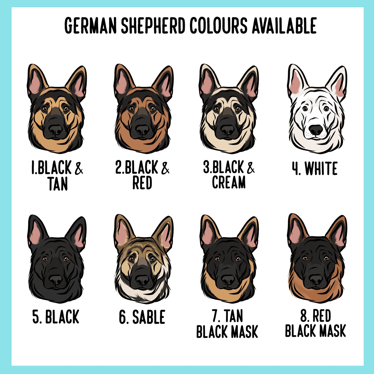 German Shepherd ID Tag