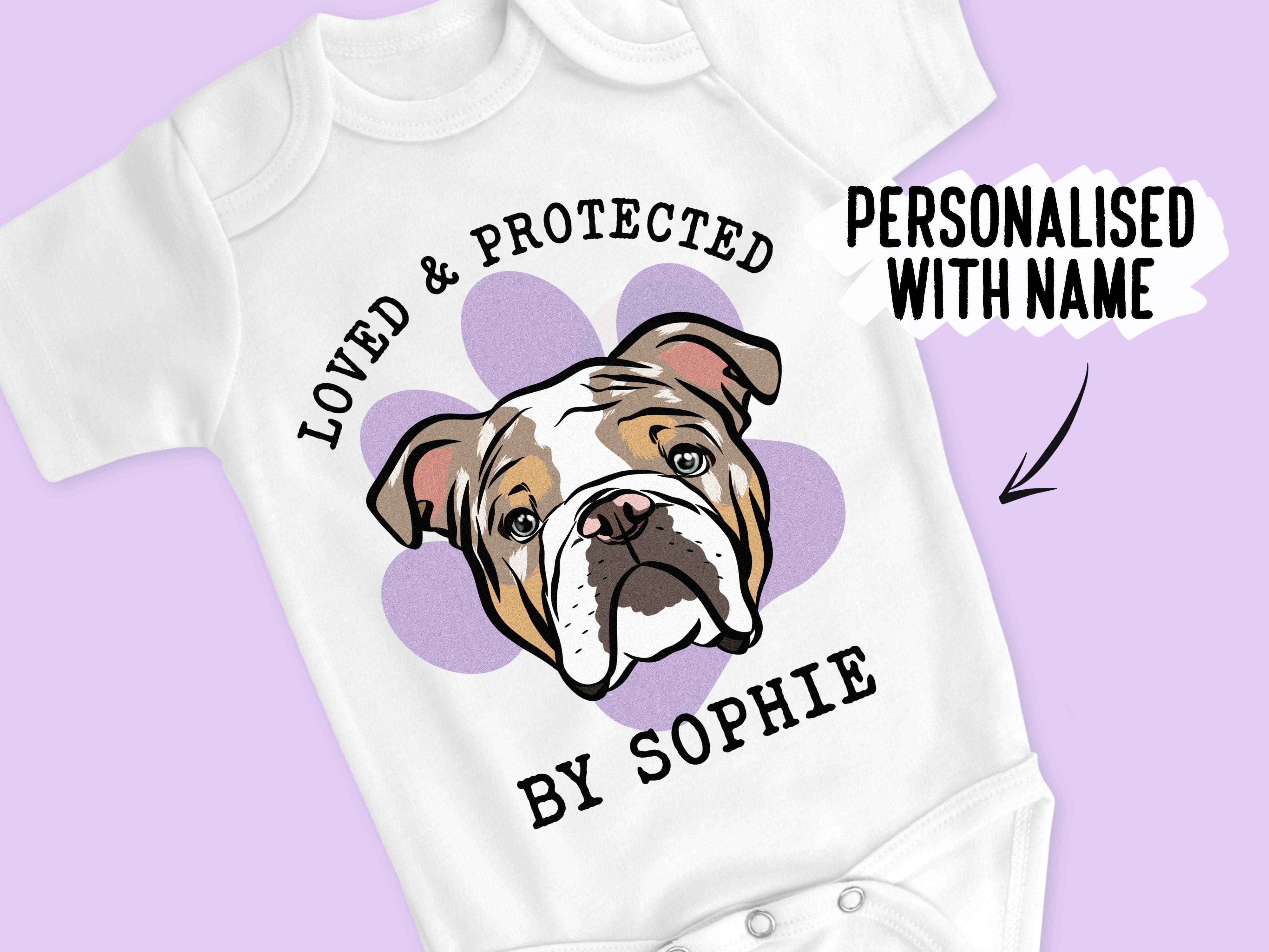 English bulldog hot sale baby clothes