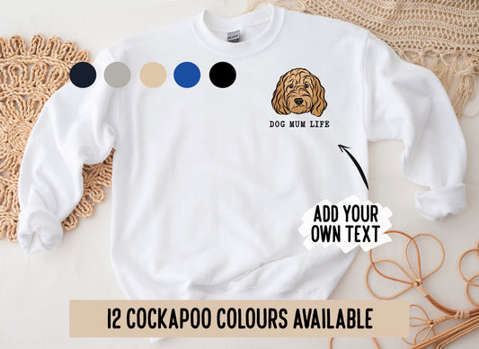 Cockapoo Print Sweatshirt