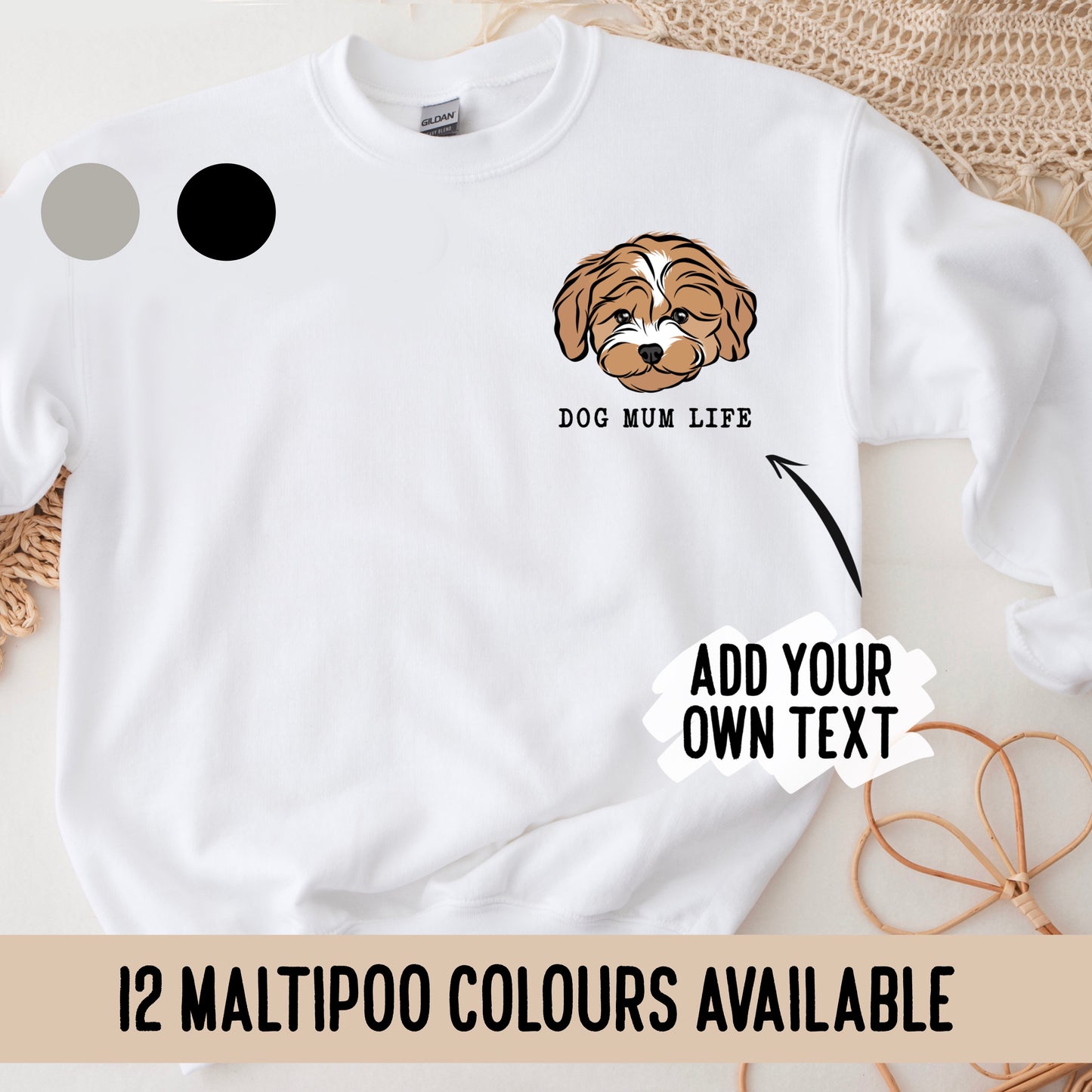 Maltipoo Dog Sweatshirt