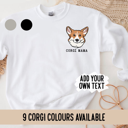 Corgi Print Sweatshirt