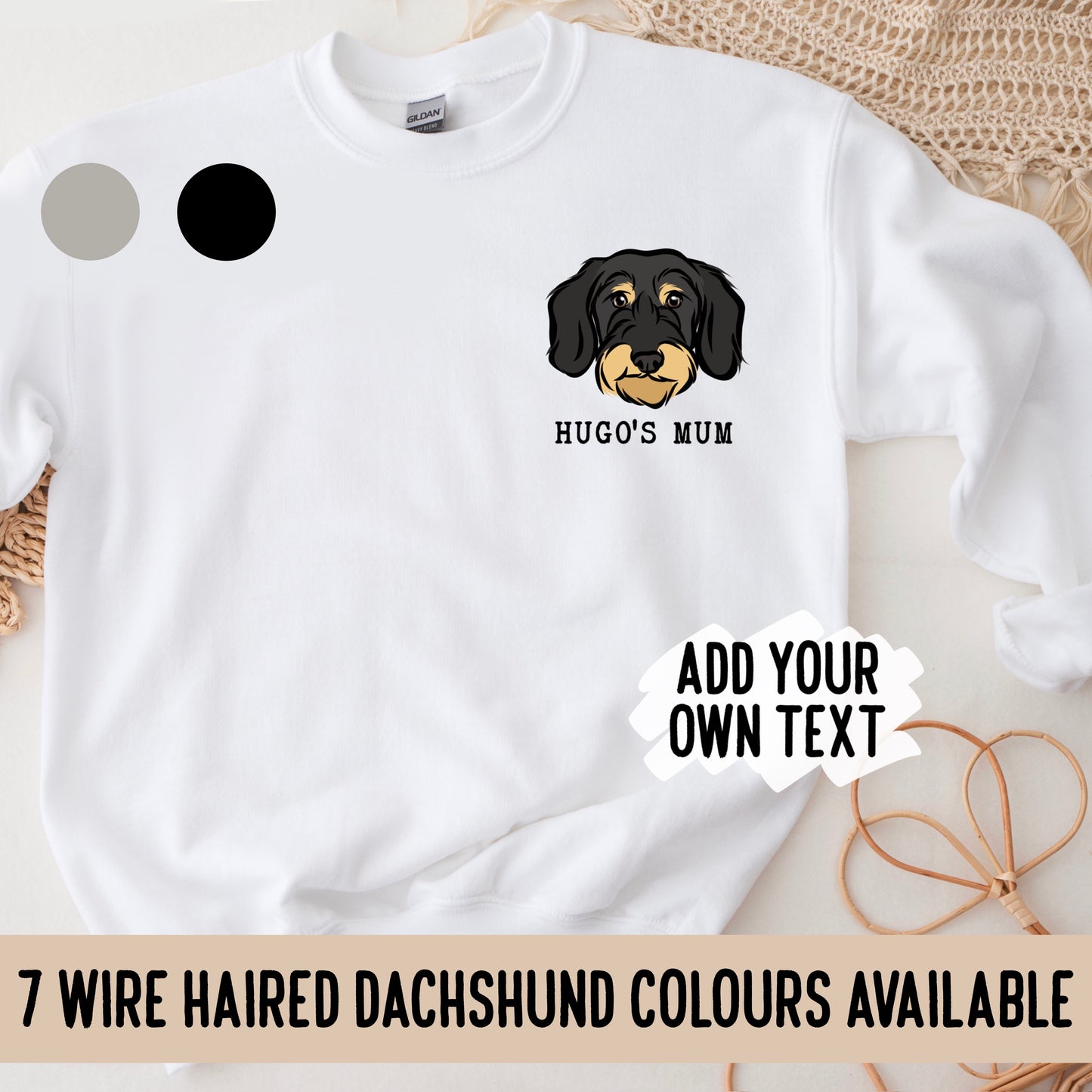 Wire Haired Dachshund Sweatshirt