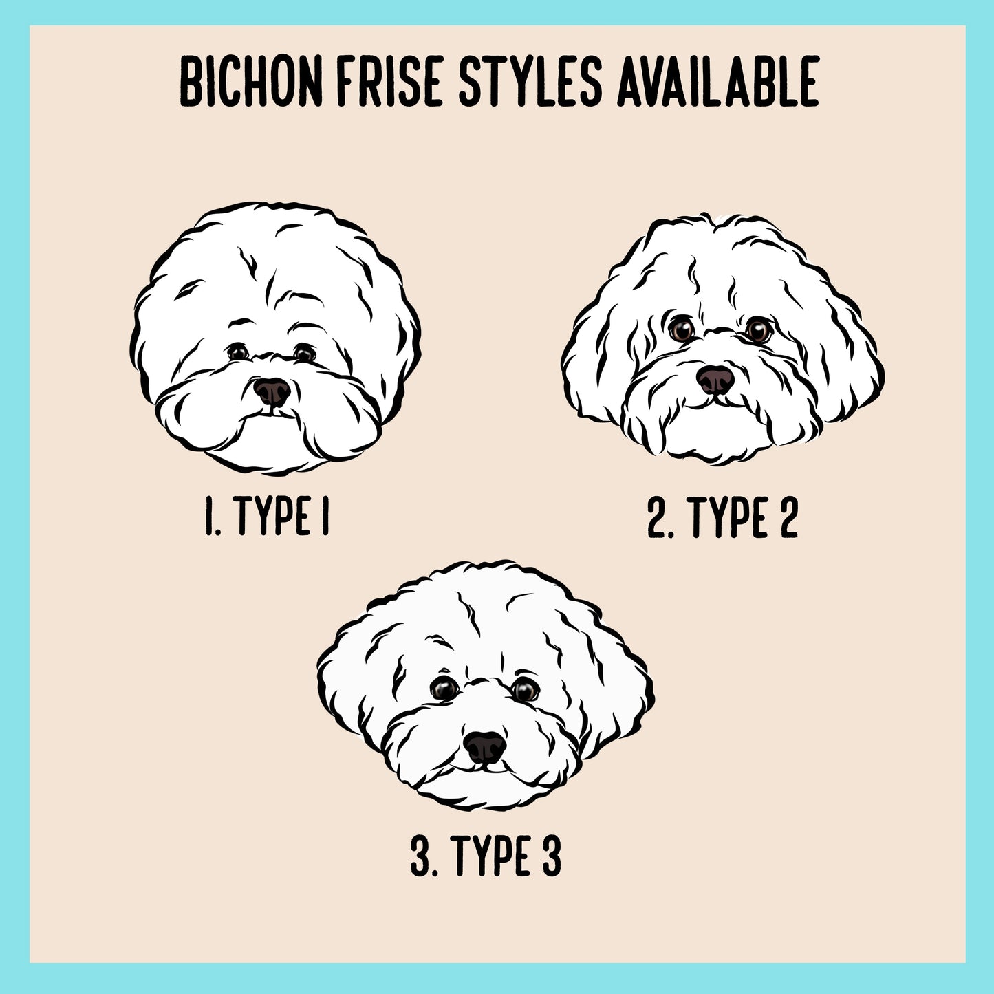 Bichon Frise Mouse Mat