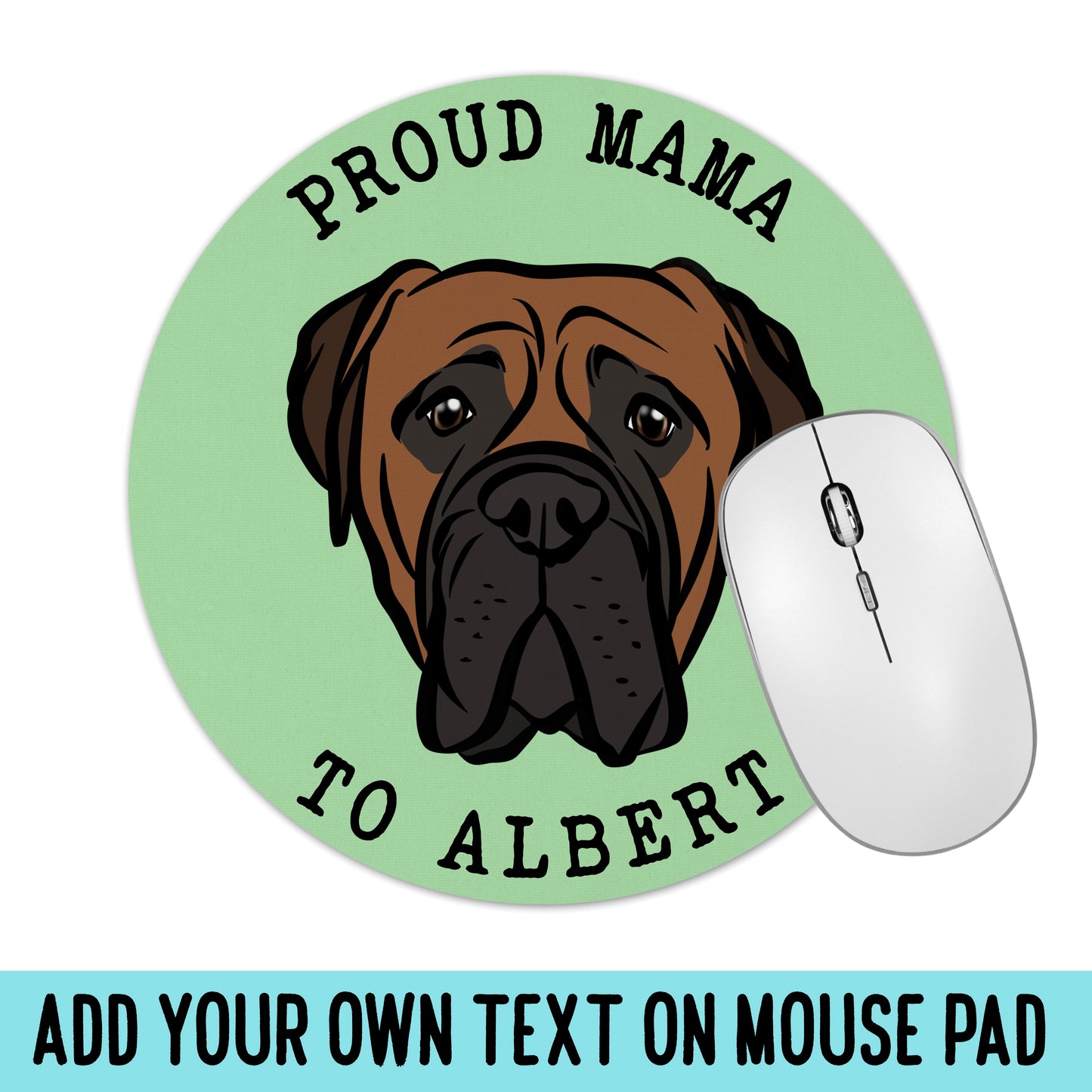 Bullmastiff Mouse Mat