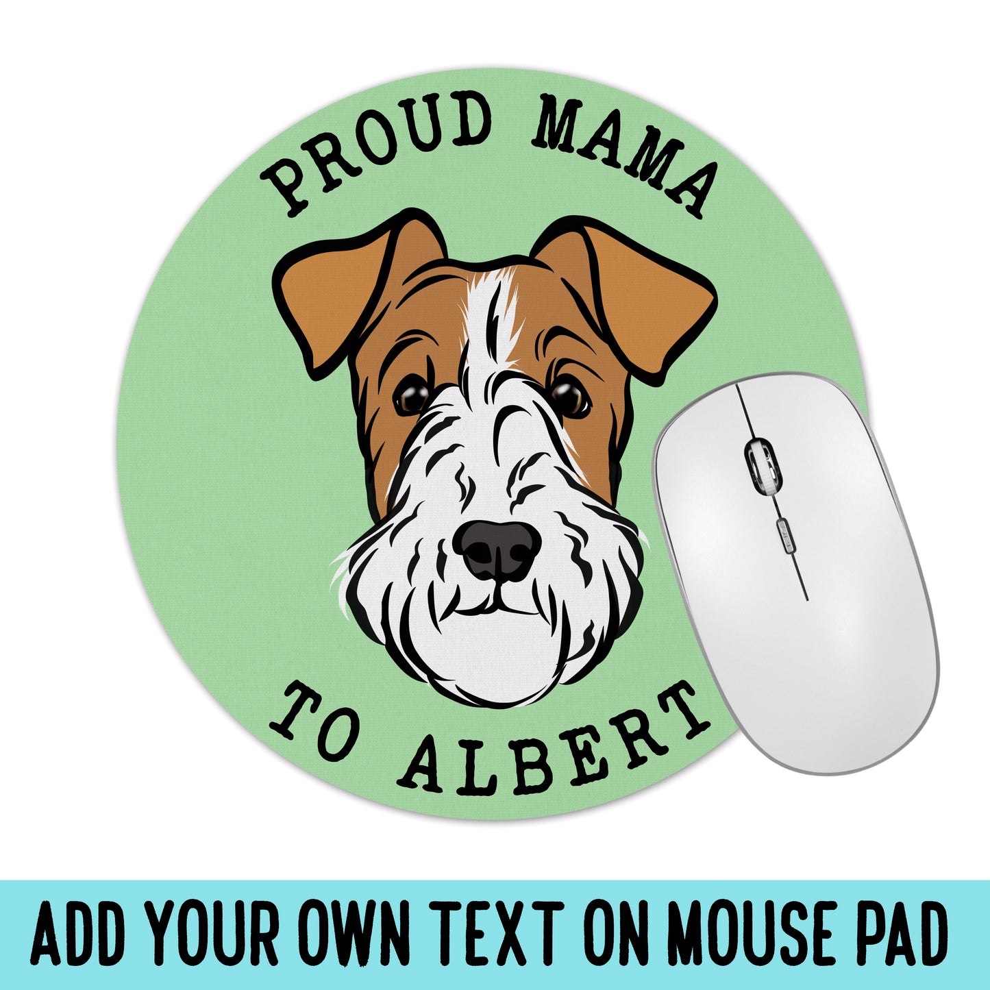 Wire Fox Terrier Mouse Mat