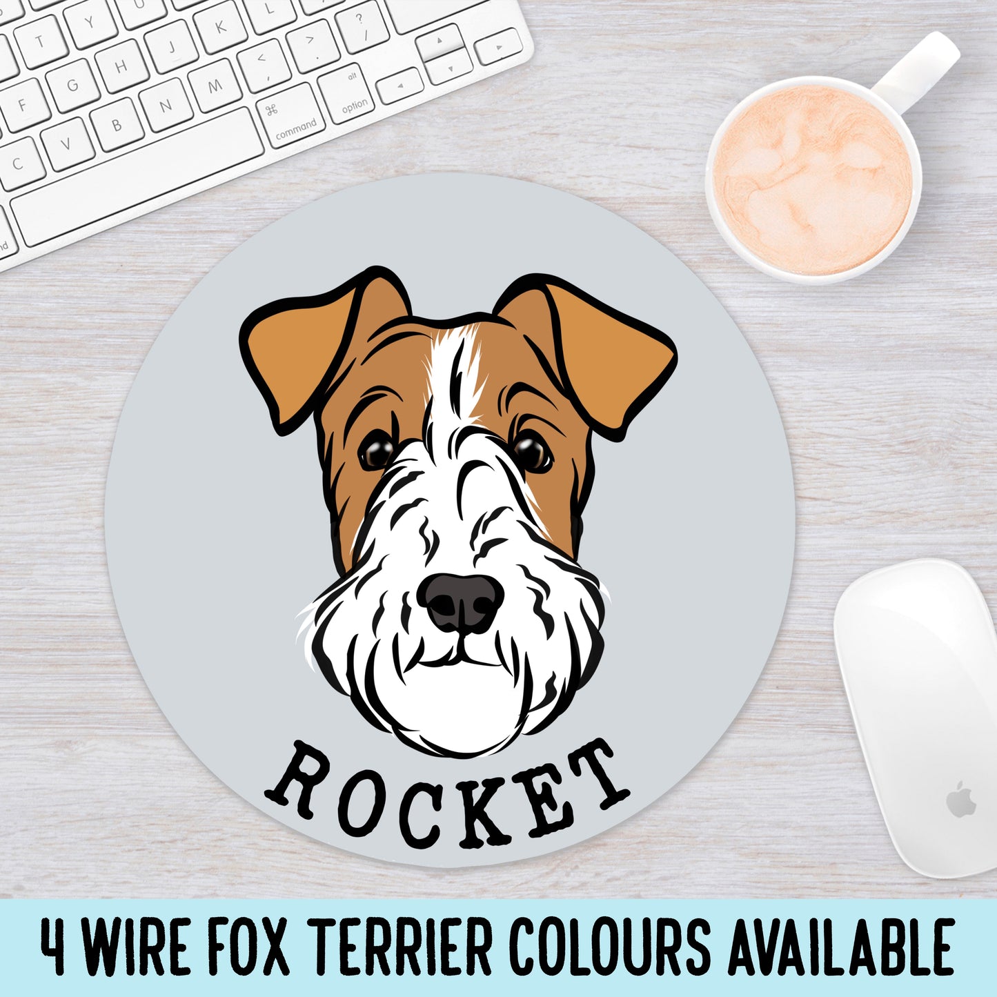 Wire Fox Terrier Mouse Mat