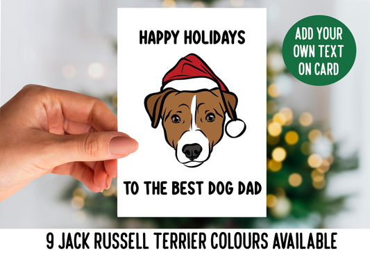 Jack Russell Terrier Christmas Card