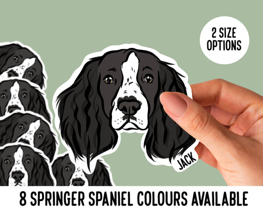 Springer Spaniel Stickers