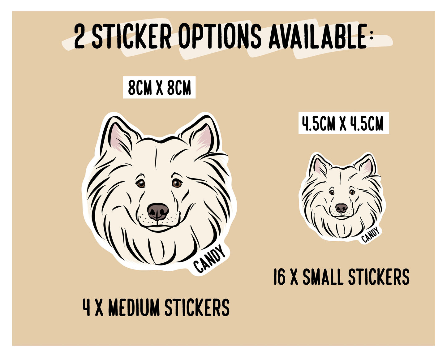 Samoyed Stickers