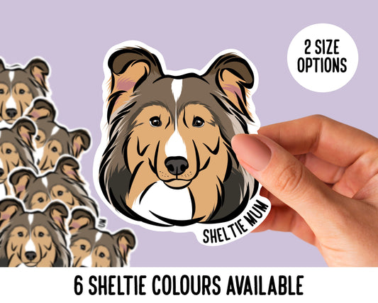 Sheltie Dog Stickers