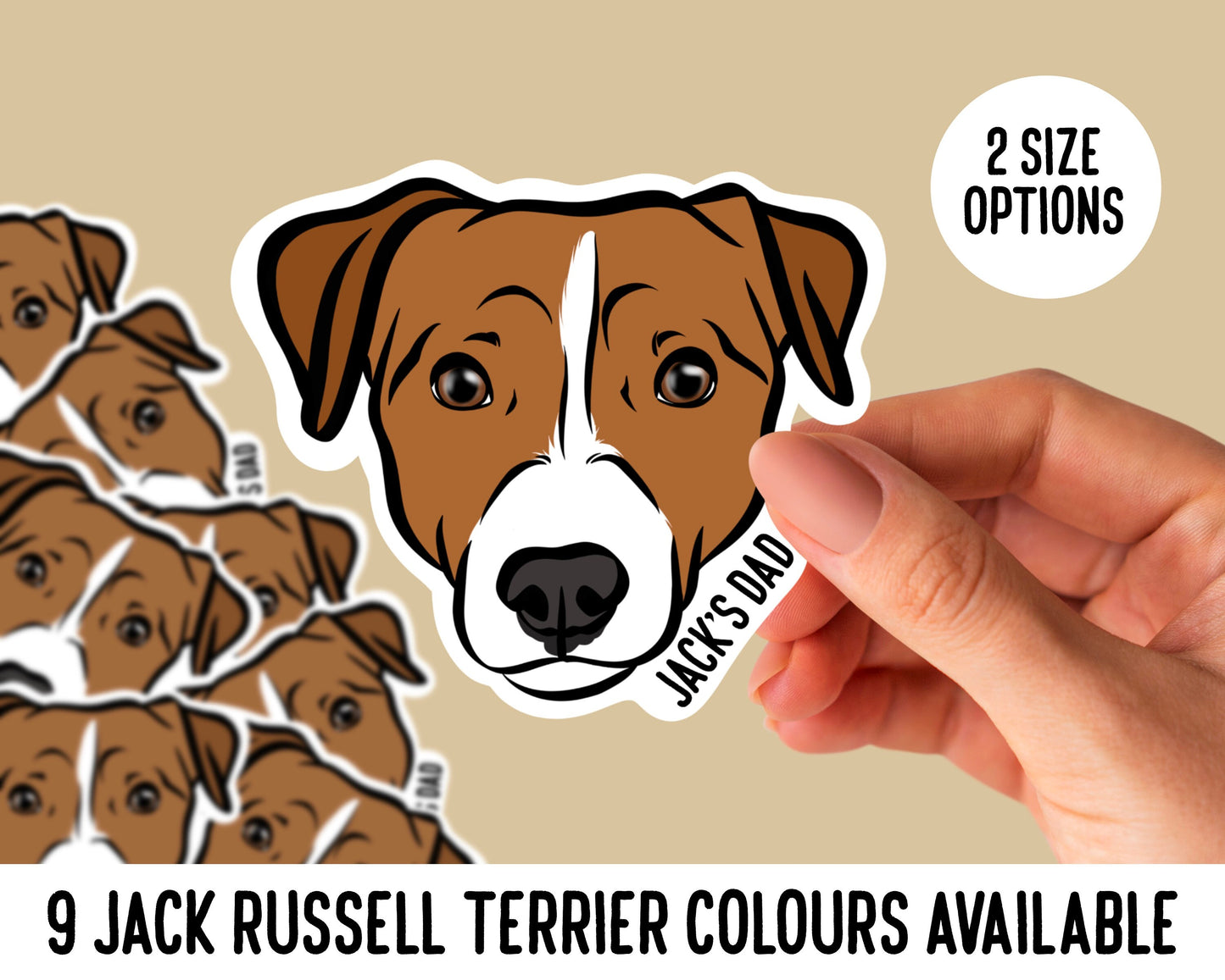 Jack Russell Terrier Stickers