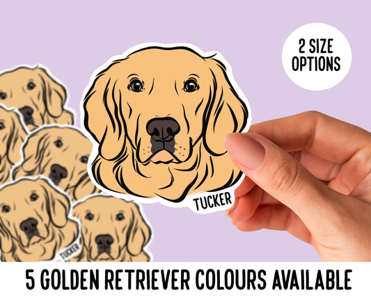 Golden Retriever Stickers