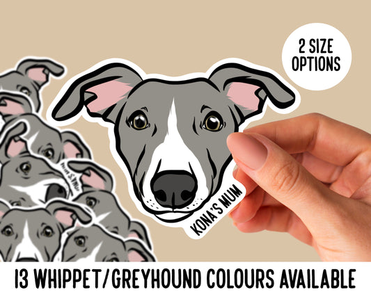 Whippet/ Greyhound Stickers