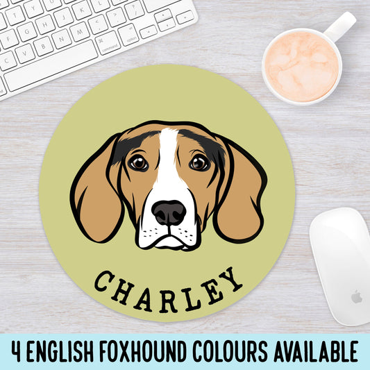English Foxhound Mouse Mat