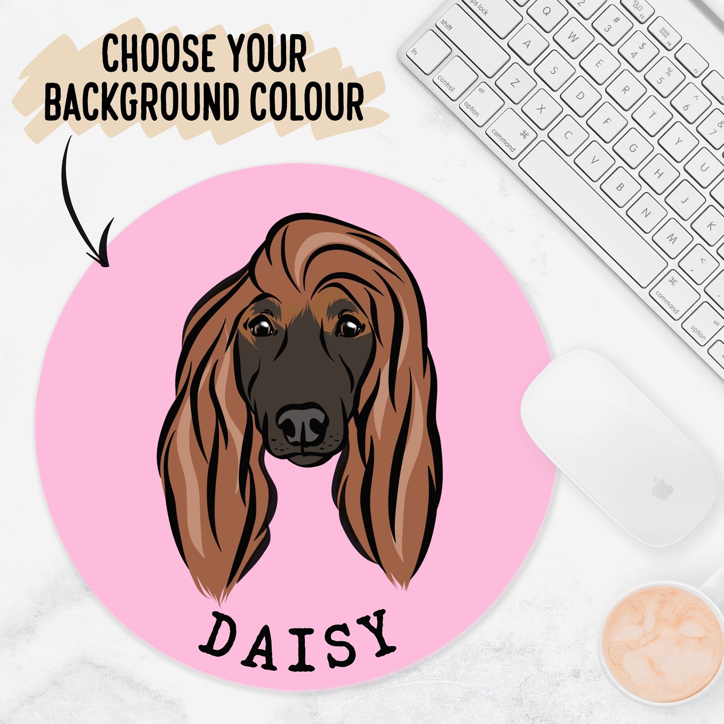 Afghan Hound Mouse Mat