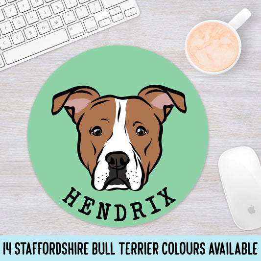 Staffordshire Bull Terrier Mouse Mat