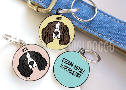 Springer Spaniel ID Tag