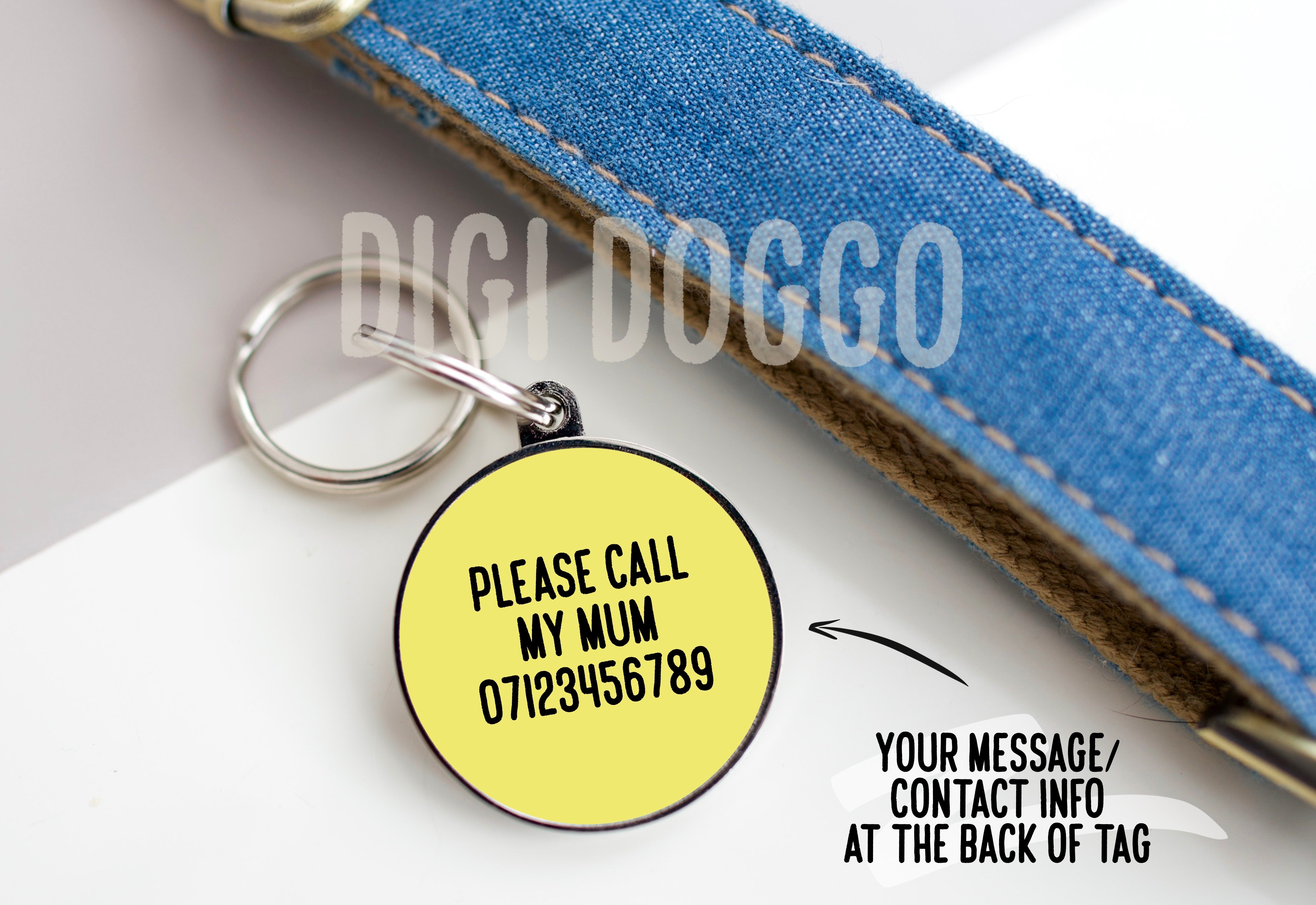 Cockapoo dog outlet tag