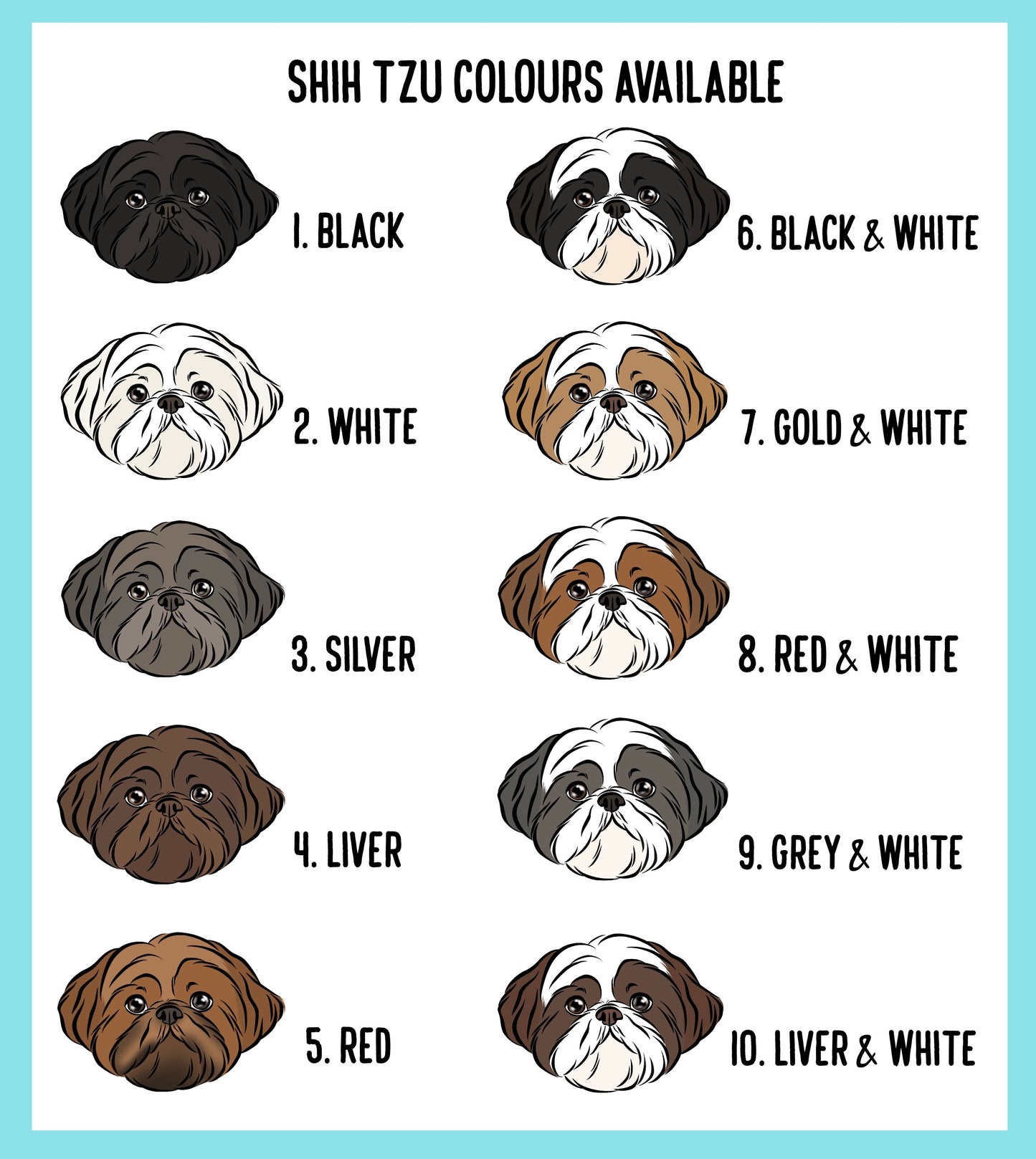 Shih Tzu ID Tag