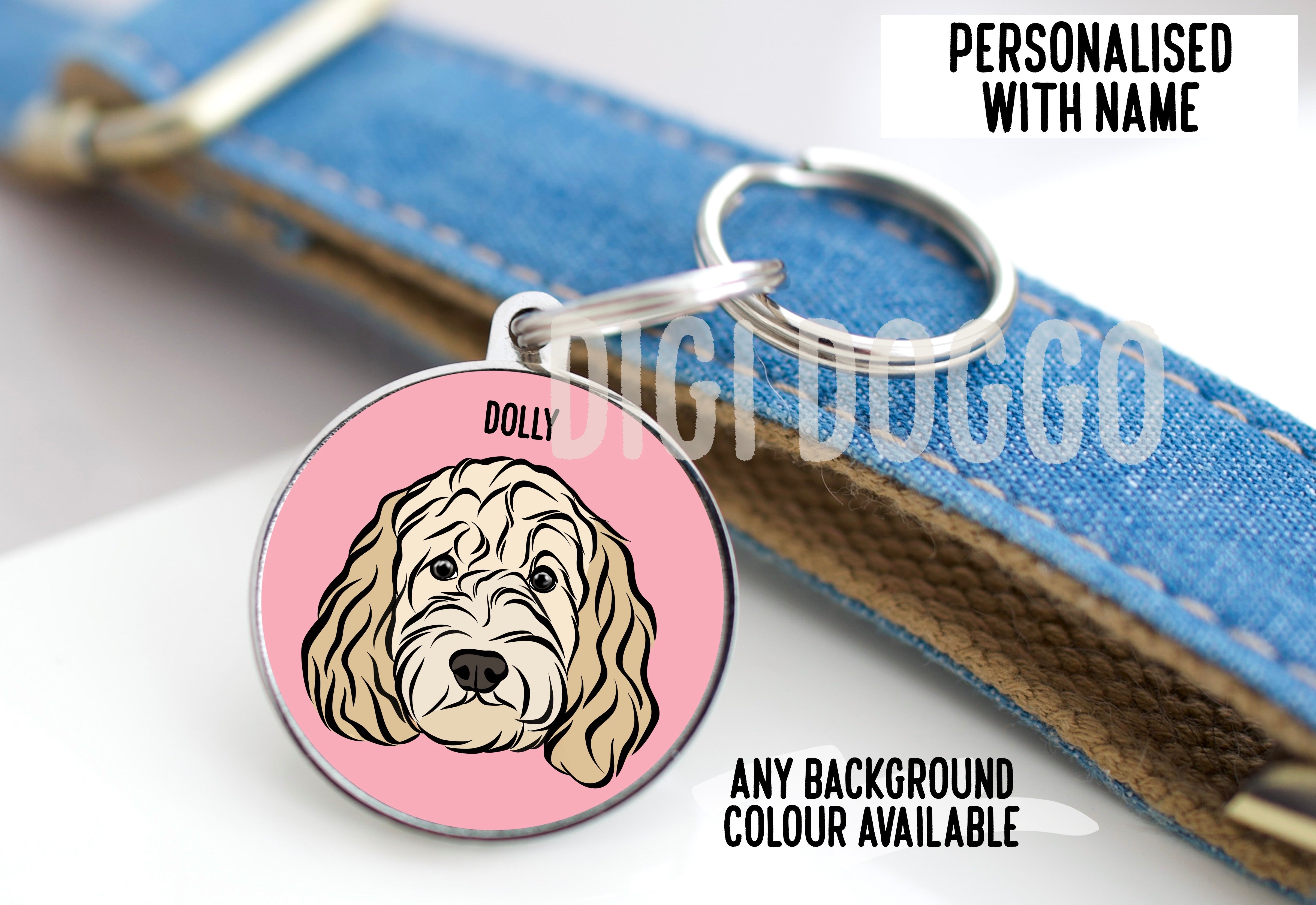 Cockapoo hotsell dog tag