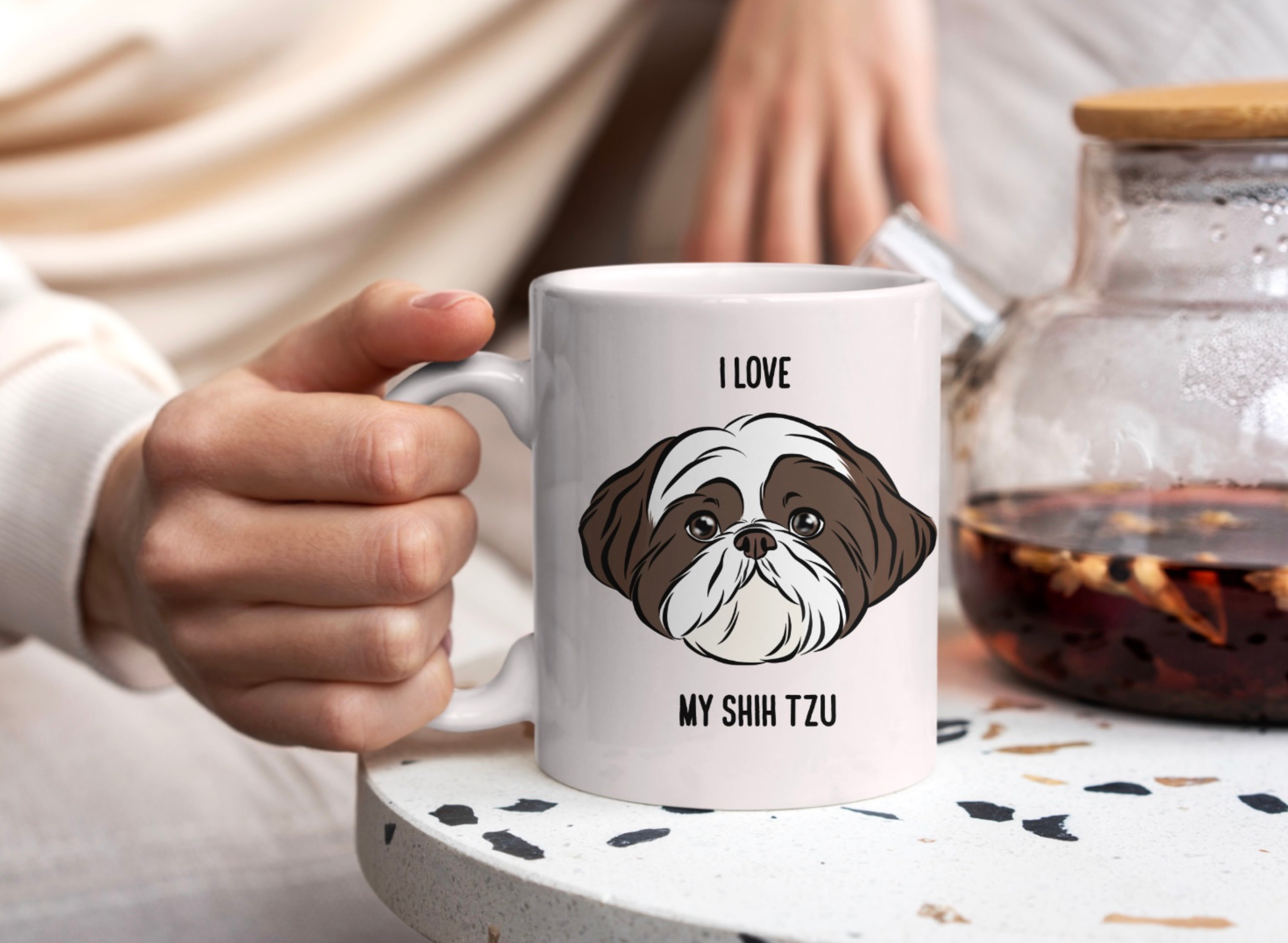 Shih shop tzu mug