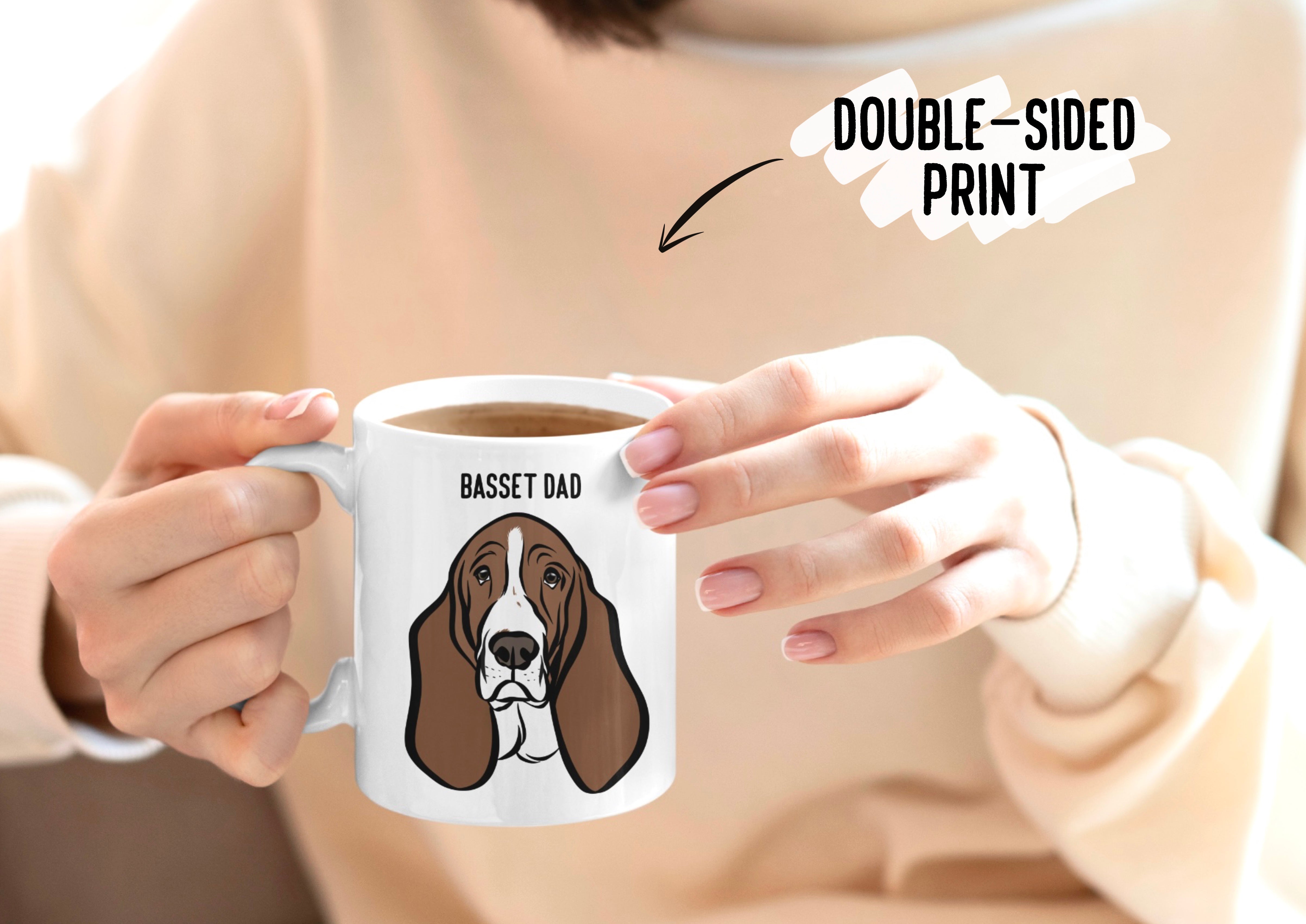 Basset hound coffee mug best sale