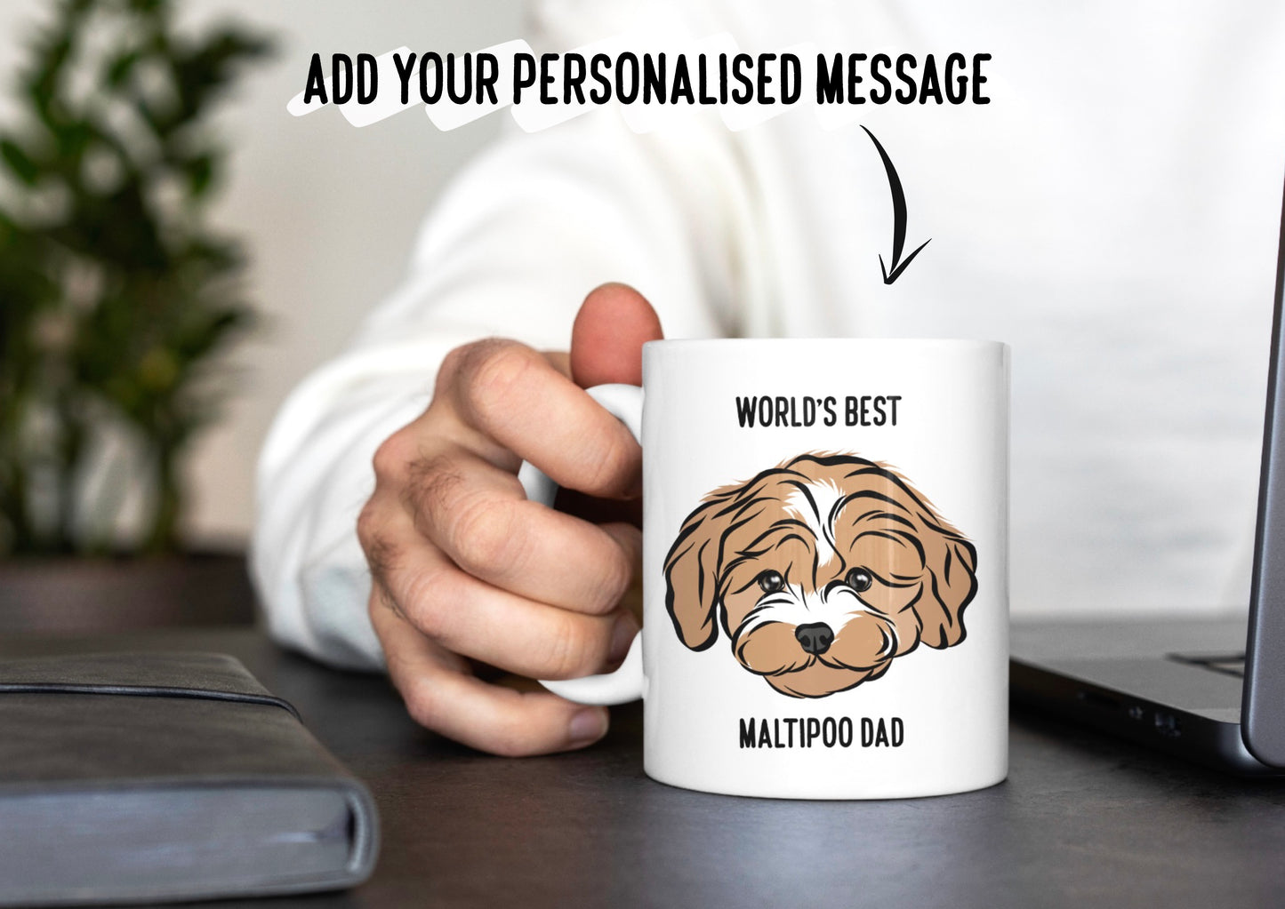 Personalised Maltipoo Mug