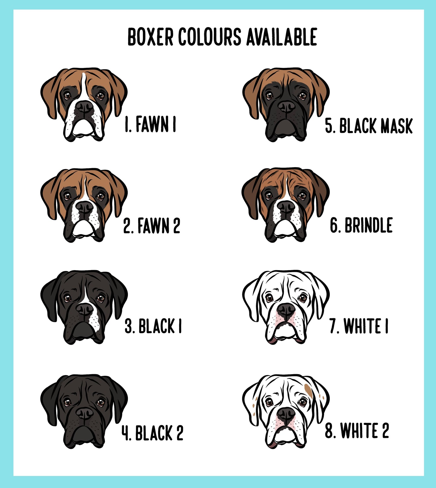 Boxer Dog ID Tag