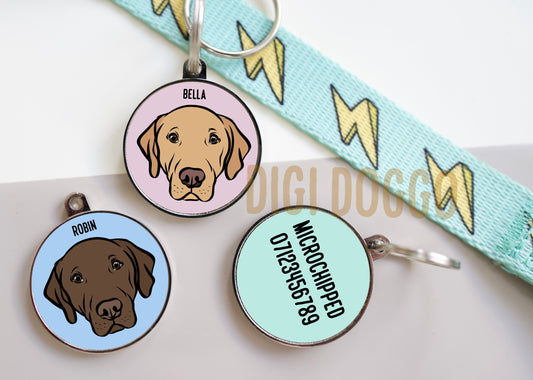 Labrador ID Tag