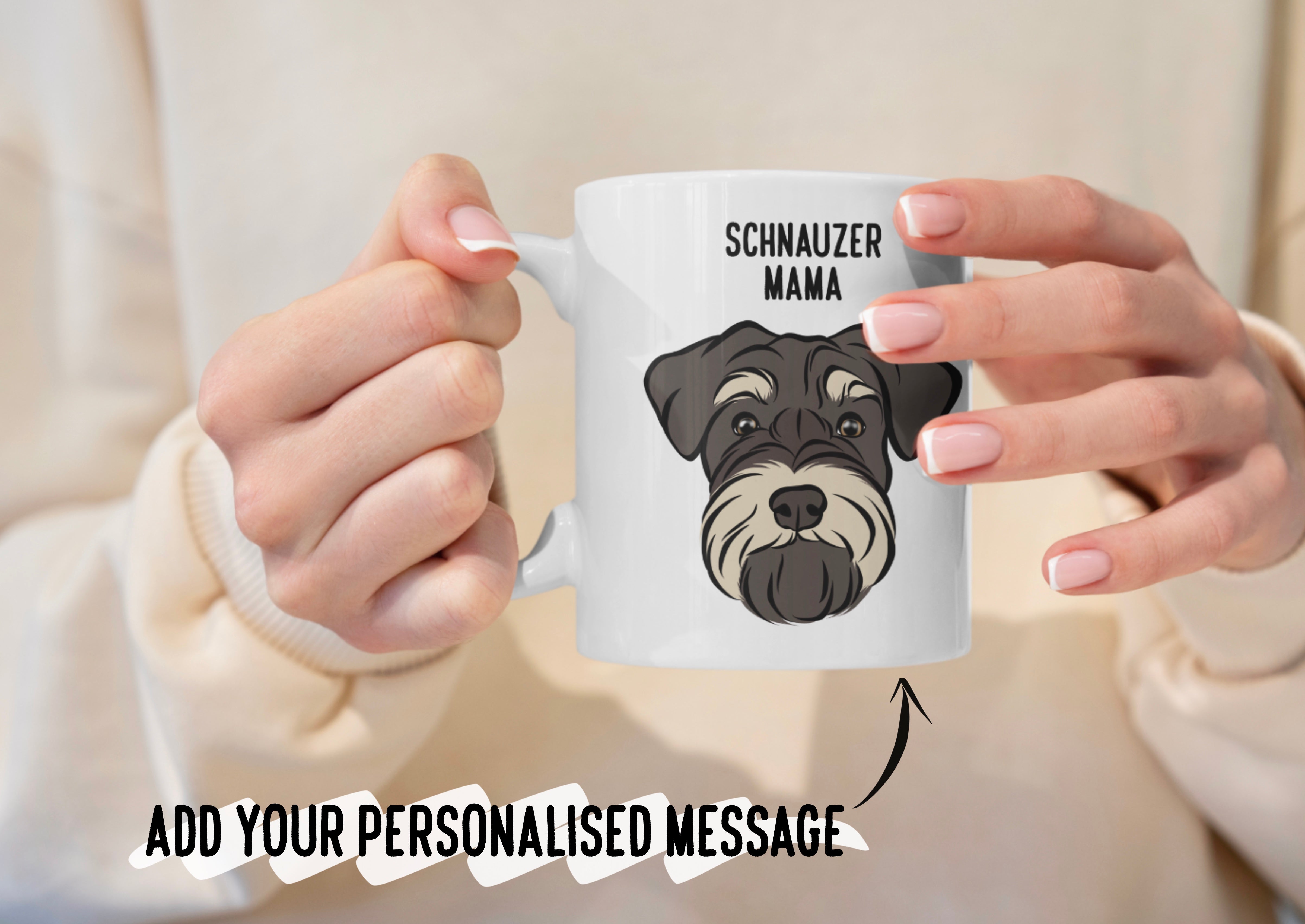 Schnauzer mug hotsell