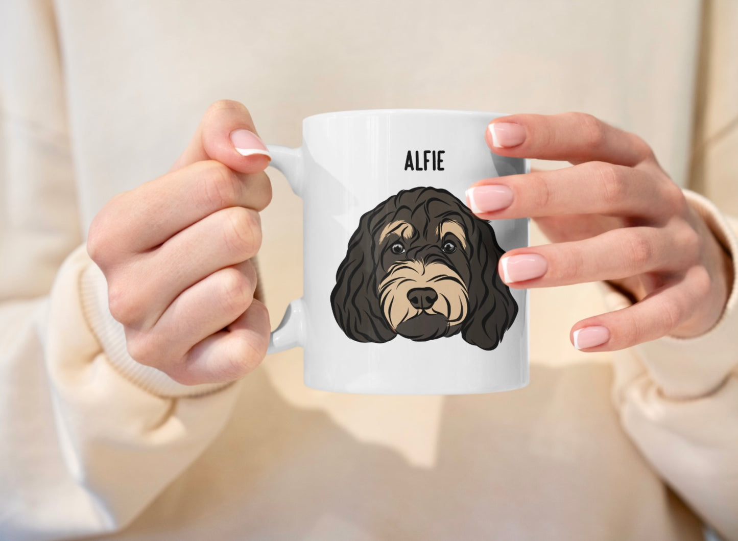 Personalised Cockapoo Mug
