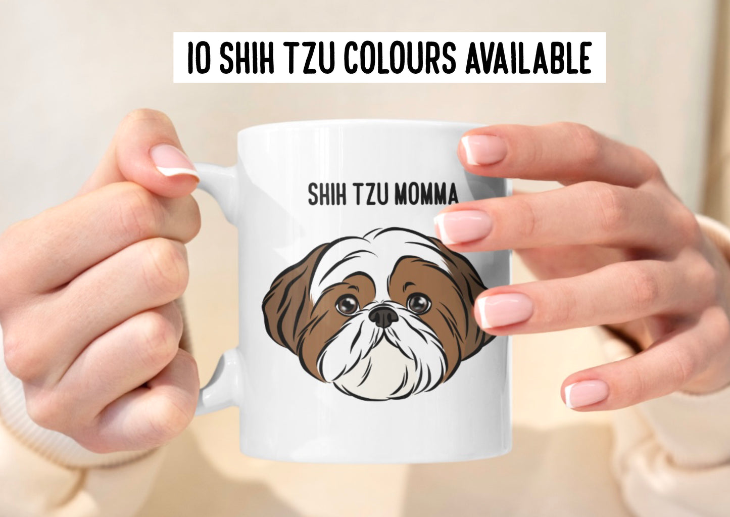 Personalised Shih Tzu Mug