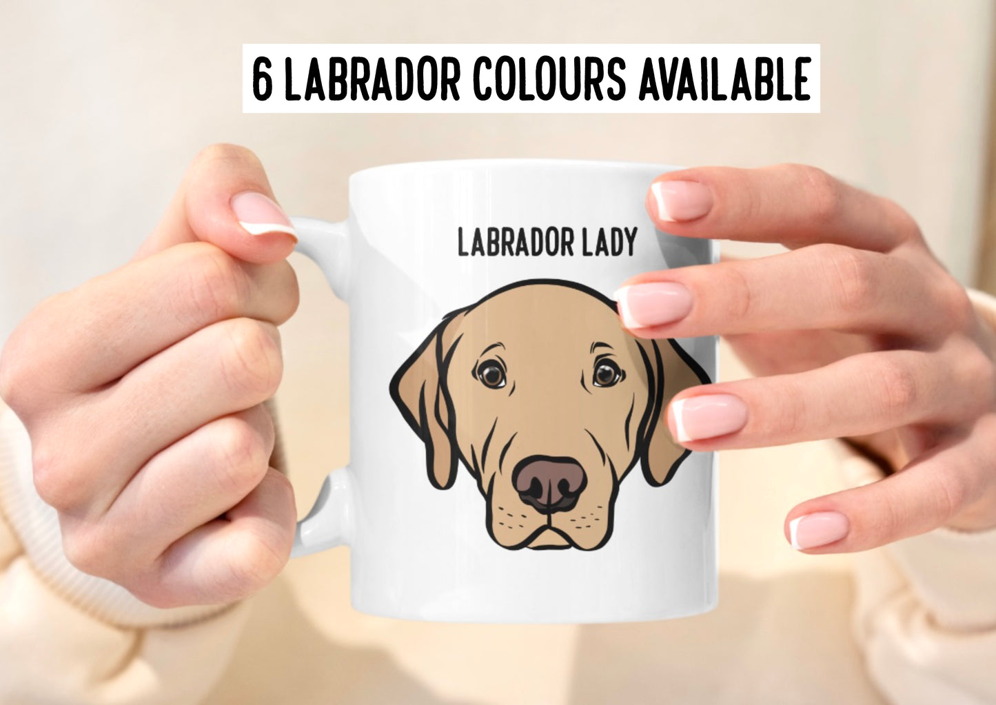 Personalised Labrador Mug